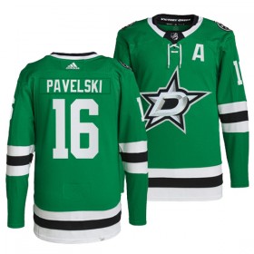 Dallas Stars Hockeydrakt Joe Pavelski 16 Grønn Adidas Authentic - Herre